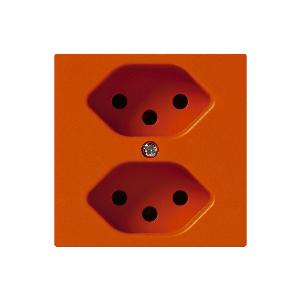 UP-Steckdose kallysto 2×T13 orange
