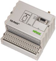 Module de télésurveile AMD WAGO 24VDC, 4 entrées, 4 sorties 2AI