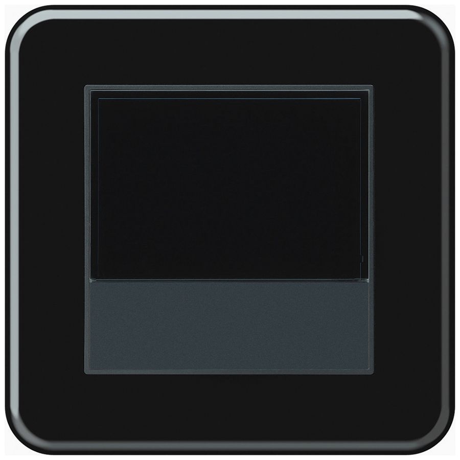 UP-Raumthermostat KNX origin mit Display mit Tasten 92×92mm schwarz