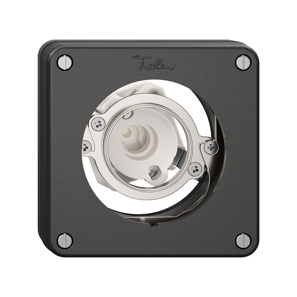 NUP-Signallampe NEVO ohne Kalotte, ohne Glüh- oder Glimmlampe, schwarz