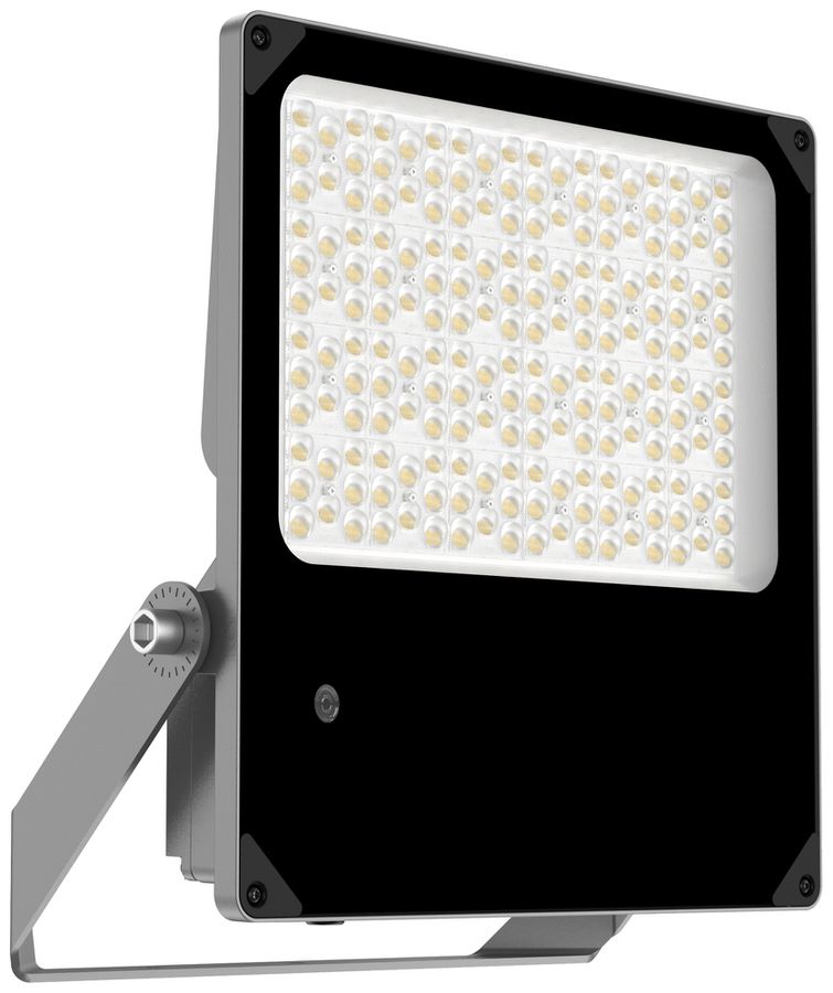 Projecteur LED DOTLUX LENSone 300W 3000…5000K IP66 VAR 500×68mm 60° noir