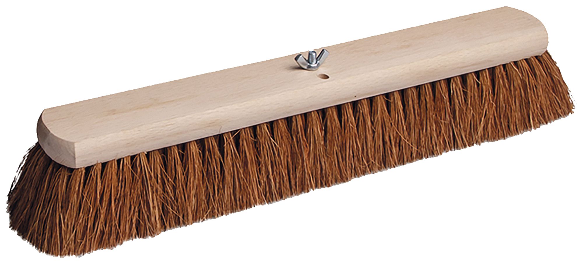 Balai Plica, bois, 40cm, fibre de coco, corps: hêtre