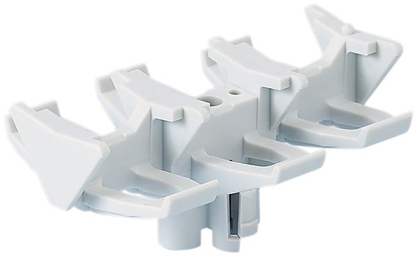 Klemmenhalterung R&M für 6×1.5mm² grau