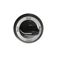 Kit frontal Nuit-Jour-Nuit-Jour pour interrupteur rotatif noir