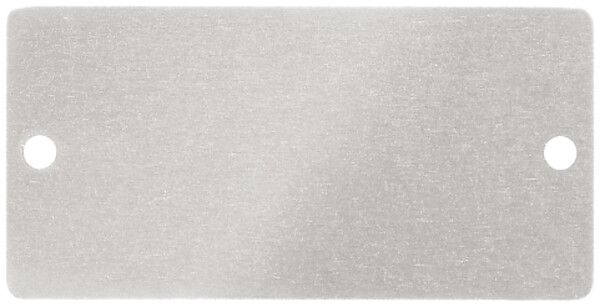 Marqueur d'appareil Weidmüller MetalliCard CC-M 30×60mm aluminium