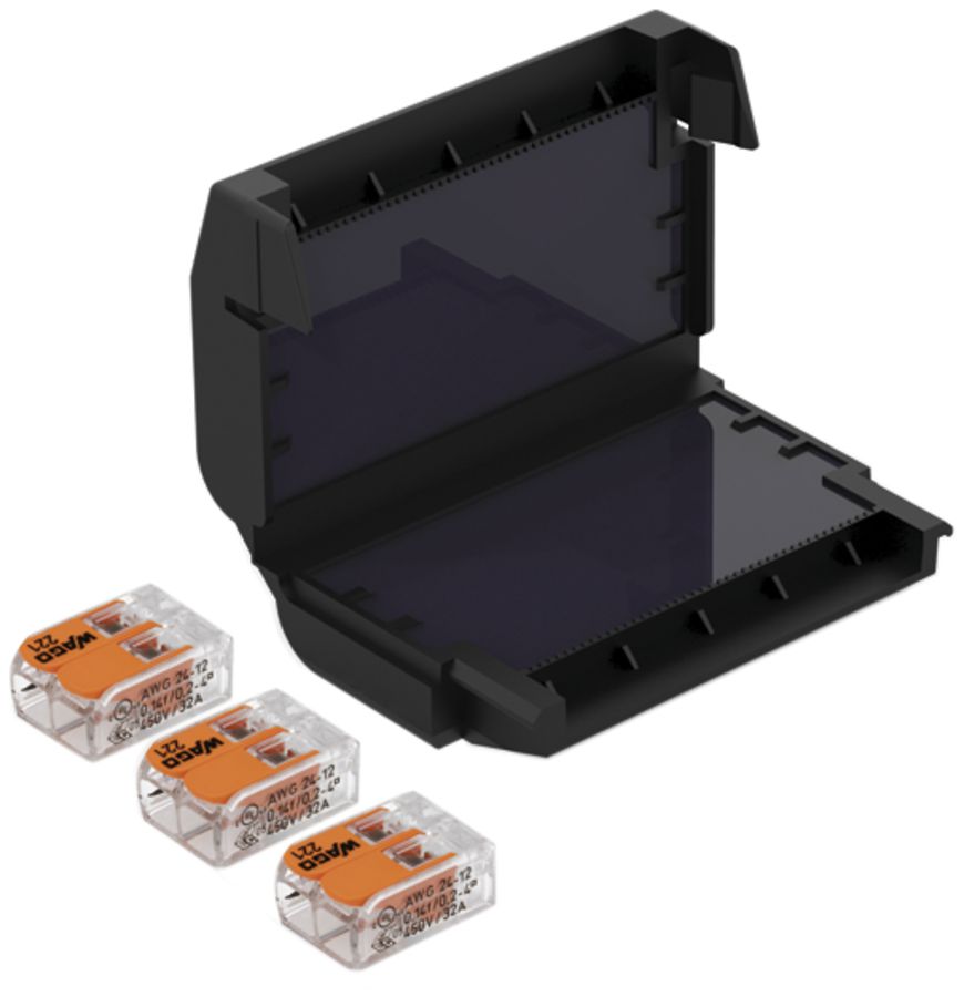 Verbindungsmuffe Cellpack EASY-PROTECT 332, 33.6×52.7×17.8mm, mit Klemmen