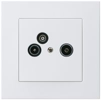 UP-Antennendose R/TV-Daten kallysto.pro 2GHz 14db weiss