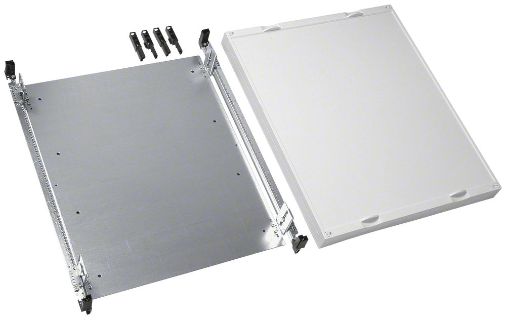 Kit Hager univers N 600×500mm con piastra di montaggio