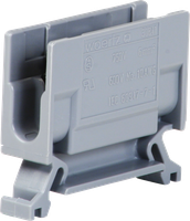 Abzweigklemme Woertz 2.5…6mm² 41A 750V Schraubanschluss 2×1 TH35 grau