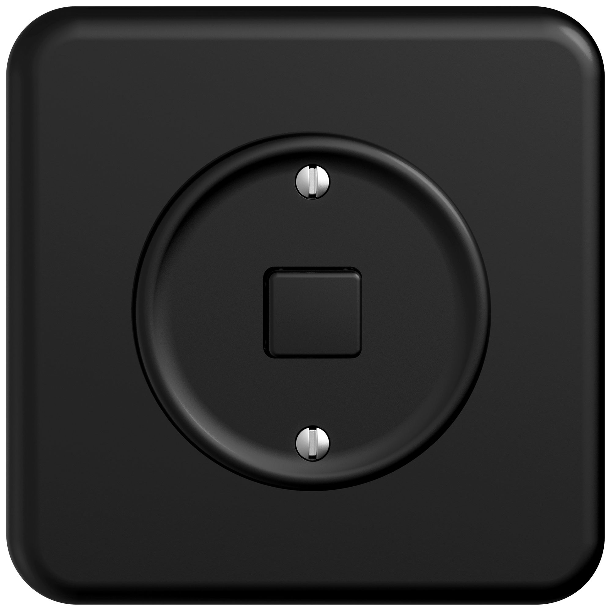 UP-KNX-Taster RGB STANDARDdue SNAPFIX® 1×Taste m.Temperaturfüh.sz