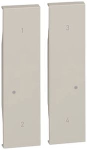 Abdeckung Living Now with Netatmo 2 Module für Funk-Szenentaster sand