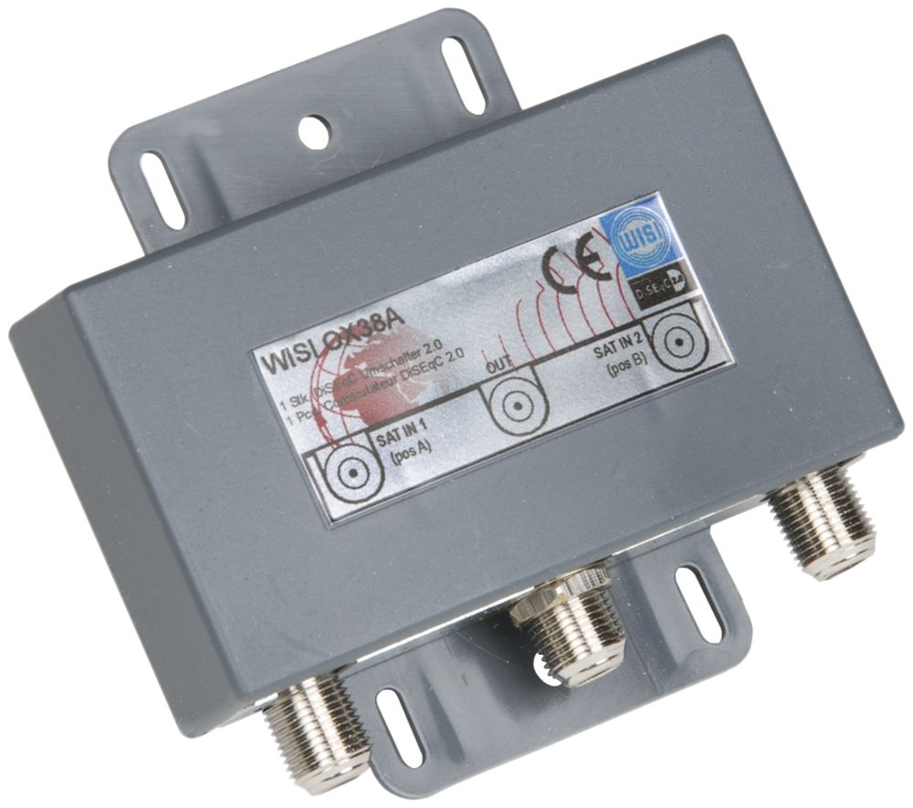 DiSEqC 1.0, commutat.OX38A LNC per inst. con 1 ricevitore