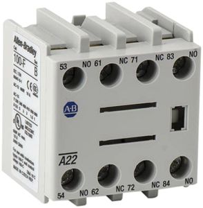 Hilfskontaktblock AB 100-FA40, 4S, frontseitig ansteckbar