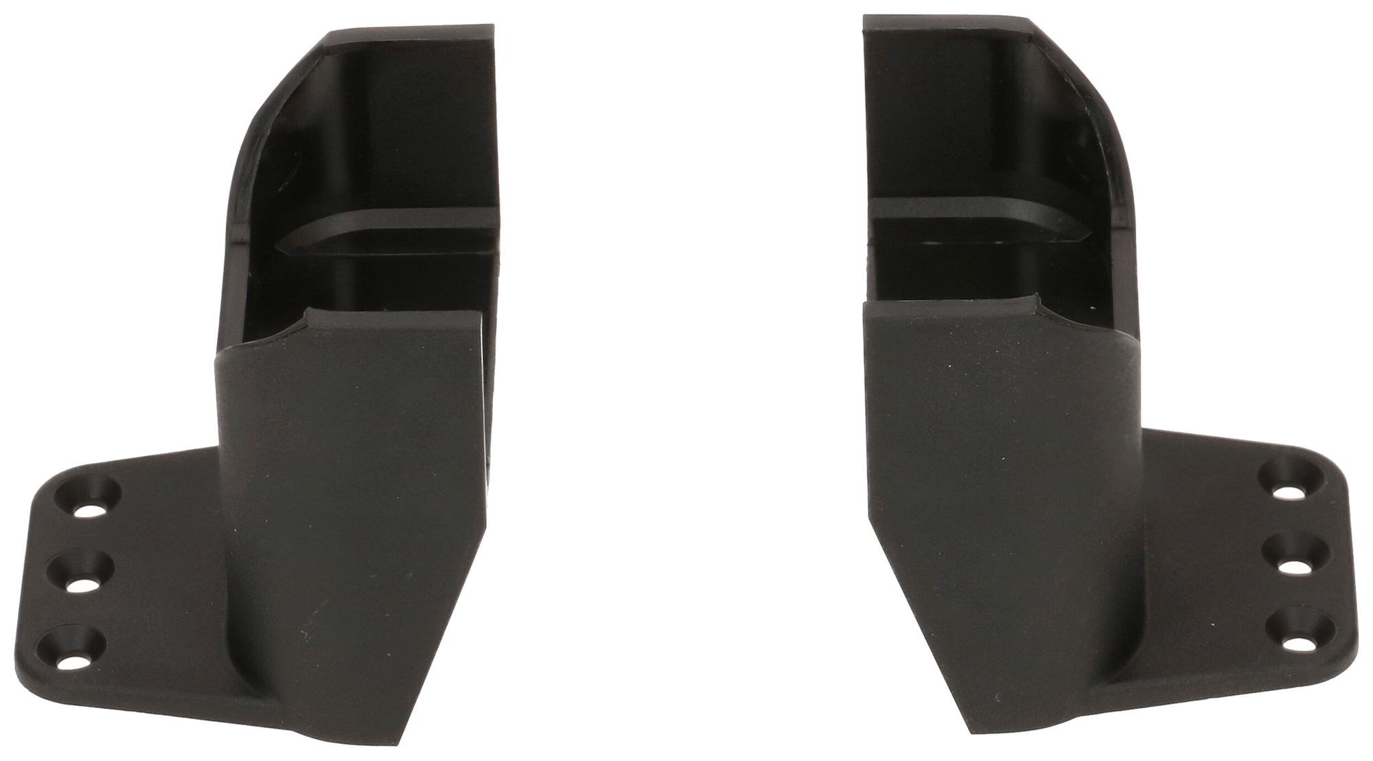 Set di supporti MH Swiss-Line nero 50×52×53mm