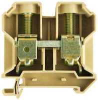 Borne de passage Weidmüller SAK connexion à vis 35mm² PA66 TS35 beige