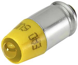 Single-LED MG T1-3/4 12V 7/14mA per EAO22/31/51/61, giallo