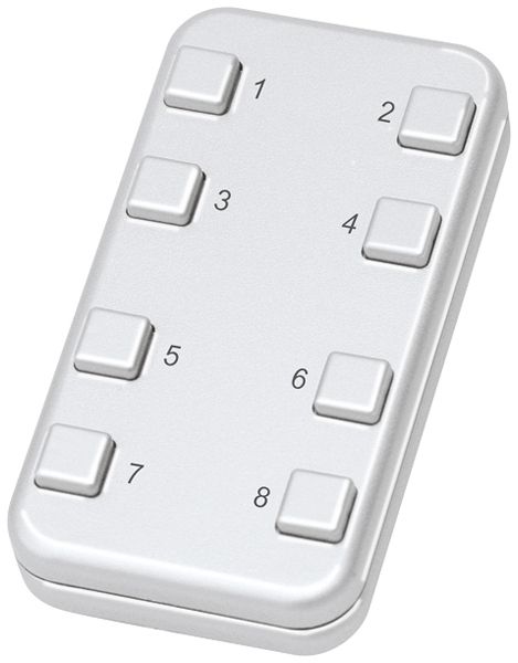 RF-Handsender Eltako FMH8-wg 8-Kanal für Baureihe 61/62/71/FAM14 weiss