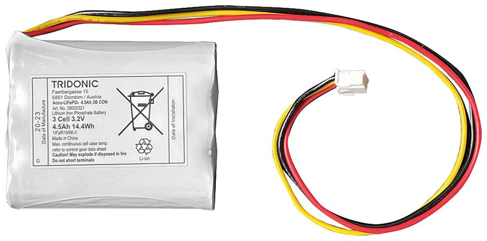 Accu ESYLUX OLIVIA-2 DALI-2 BATTERY LiFePO4 4500mAh gris