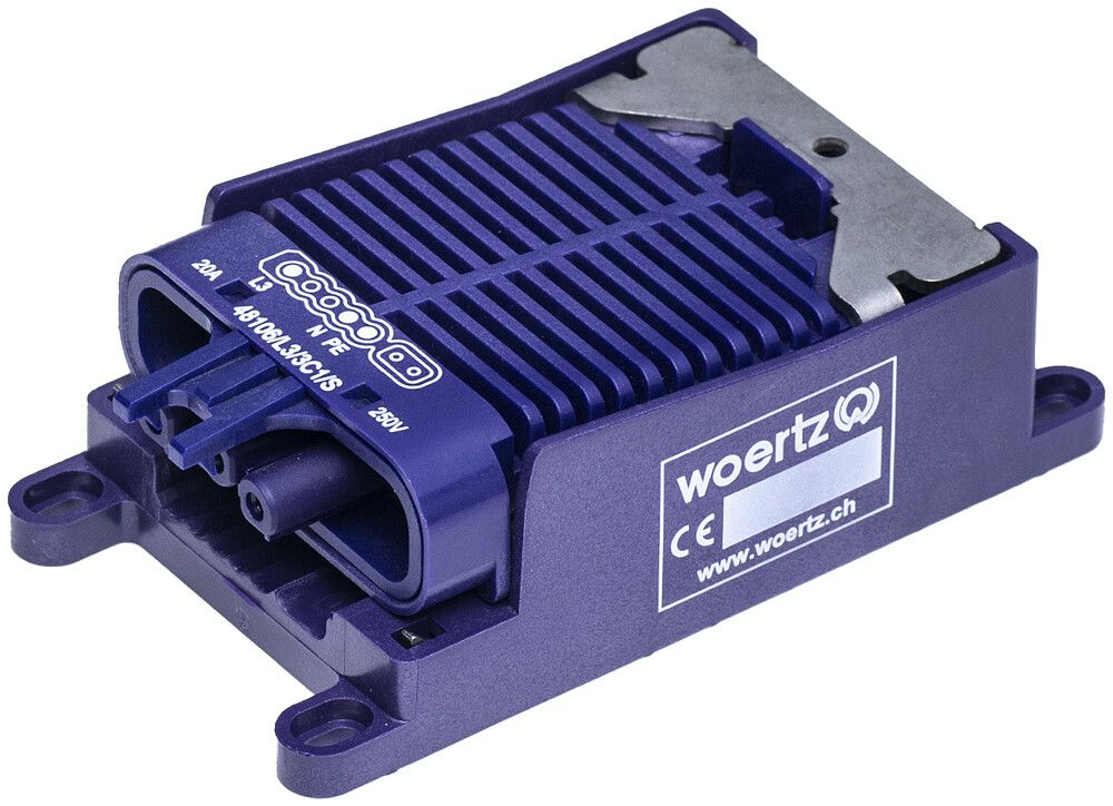 Boîte de raccordement rapide Woertz pour câble plat Combi/DALI 3P C1 L3