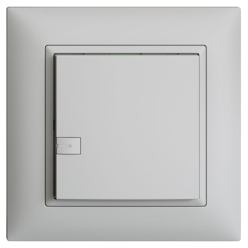 Poussoir KNX RGB ENC EDUE FMI, 250mW, a.LED RGB, 1×poussoir, comm.1×touche, grc