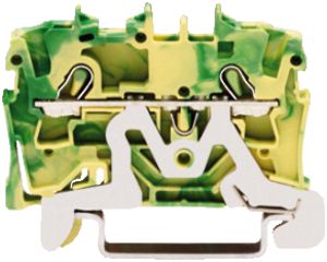 Borne de passage WAGO TOPJOB S 2.5mm² 2L vert/jaune série 2002