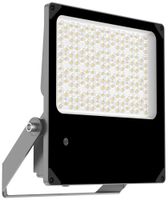 LED-Strahler DOTLUX LENSone 300W 3000…5000K IP66 DIM 500×68mm 80⨯120° schwarz