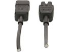 Apparatekabel MAX HAURI C14/C15 Td 3×1mm² 2.5m schwarz