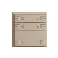 Kit de montage EDIZIOdue zeptrionAIR, WLAN, ON/OFF, LED-RGB, 2×touche, 2×comm.sa