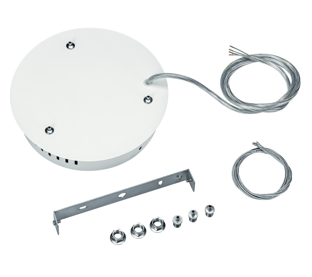 Seilabhängungsset zu LED-Anbauleuchte Omega Circular
