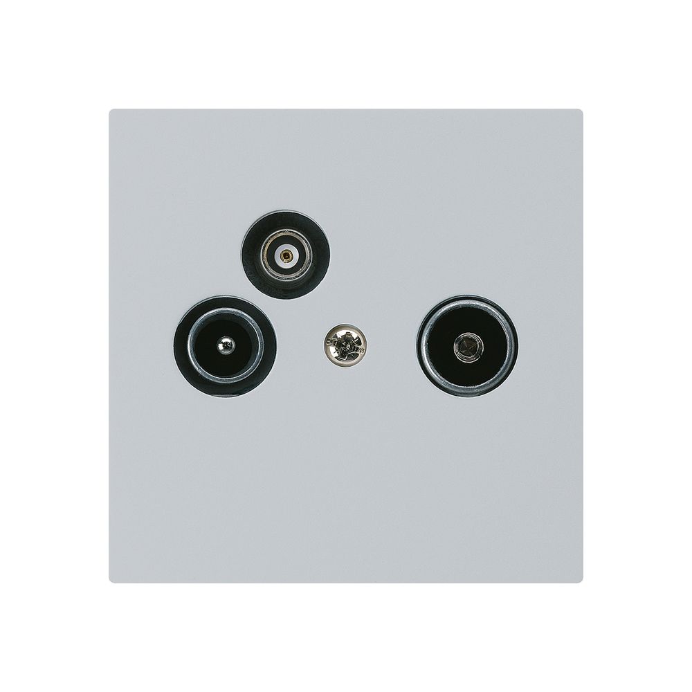 Antennendose R/TV-Daten kallysto A 2GHz 14db hellgrau