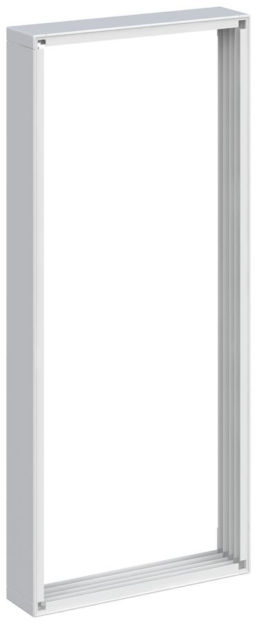 Cadre de montage AP ABB AP660, pour distributeur UK600 5-rangées, blanc