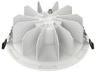 Downlight LED SLV DOWNLIGHT P 230 20W 720…4810lm 3000K IP54 WB DALI Ø200mm blanc