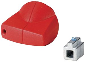 Manette rotative Eaton K1AR rouge