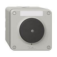 NAP-Sonnerie-Drucktaster bel.NEVO m.Namensschild, 16A, 230 VAC, hgu