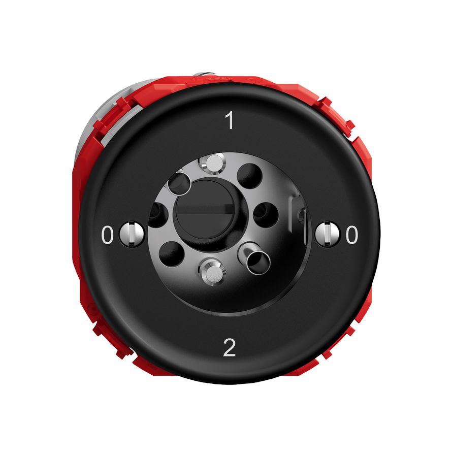 Interrupteur rotatif STANDARDdue SNAPFIX® commutateur 2/3L s.cylindre no