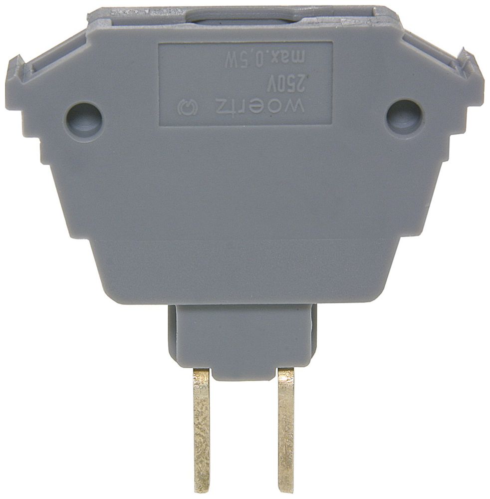 Spina a diodo senza diodo Woertz grigio