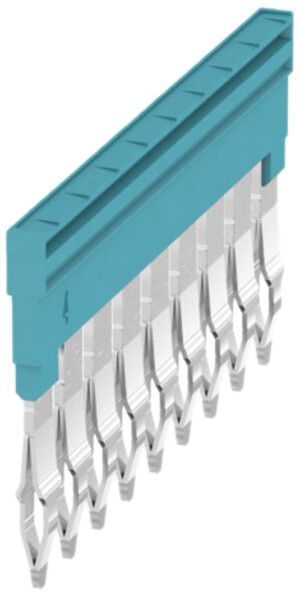Connessione trasversale Weidmüller ZQV 4N/9 inserito 9L 6.1mm isolato 32A blu