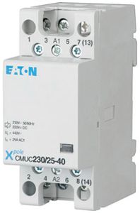 REG-Schütz Eaton CMUC24/25-04 20.4…26.4VUC 4Ö 25A Brummfrei 2TE