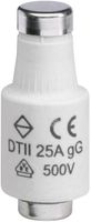 D-Sicherung DII 25A 500V gG mit Kennmelder