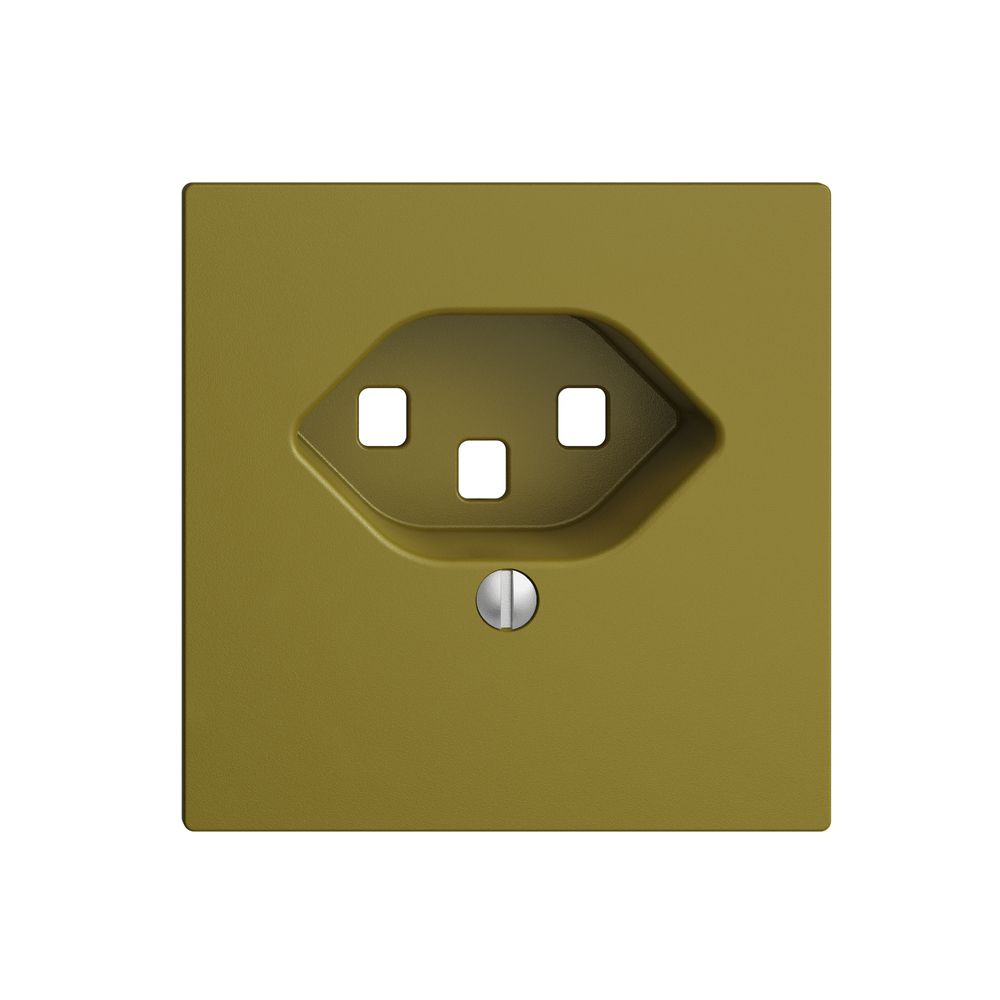 Placca frontale EDIZIOdue 23 olive