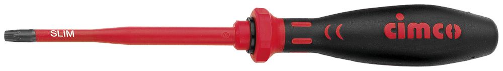 Schraubenzieher Torx Cimco SLIM, T15×75mm, VDE, 10 000V