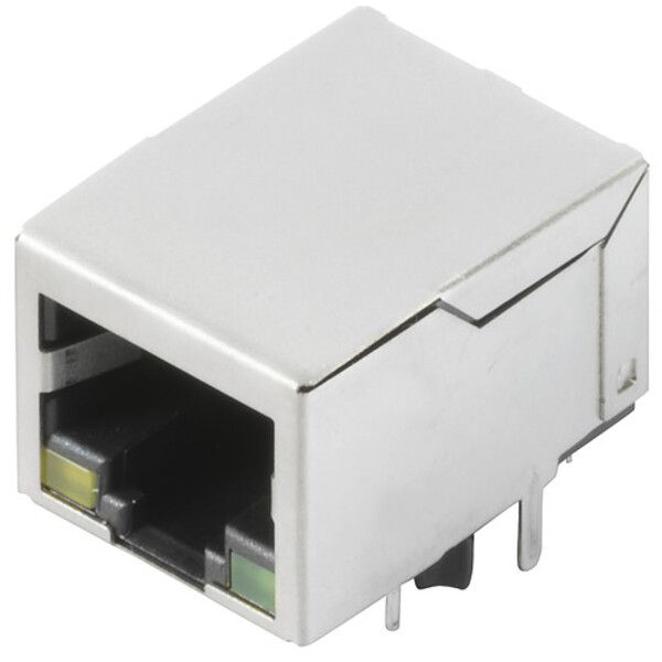 Steckverbinder RJ45 Weidmüller IE-PCB-RJ45-T-C5AL4M 90°
