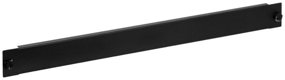 Blindplatte 19" R&M Click, 1HE, schwarz, RAL9005