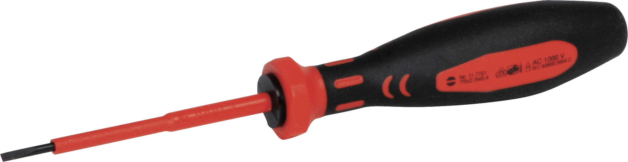 Schraubenzieher 2.5×0.4mm VDE 1000V 180mm