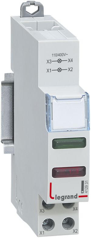 Lampada spia AMD Legrand CX3 LED verde/rosso 110…400VAC