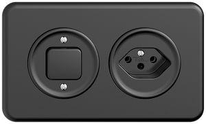 UP-Kombination STANDARDdue 3/1L+1×T13 schwarz