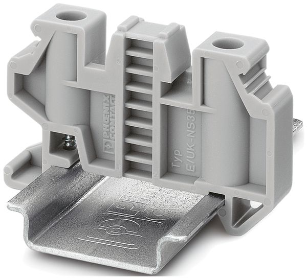 Endhalter Phoenix Contact E/UK-NS 35, L=50.5mm H=35.3mm grau