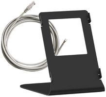 Supporto Hager intercom apparecchio da tavolo acciaio nero