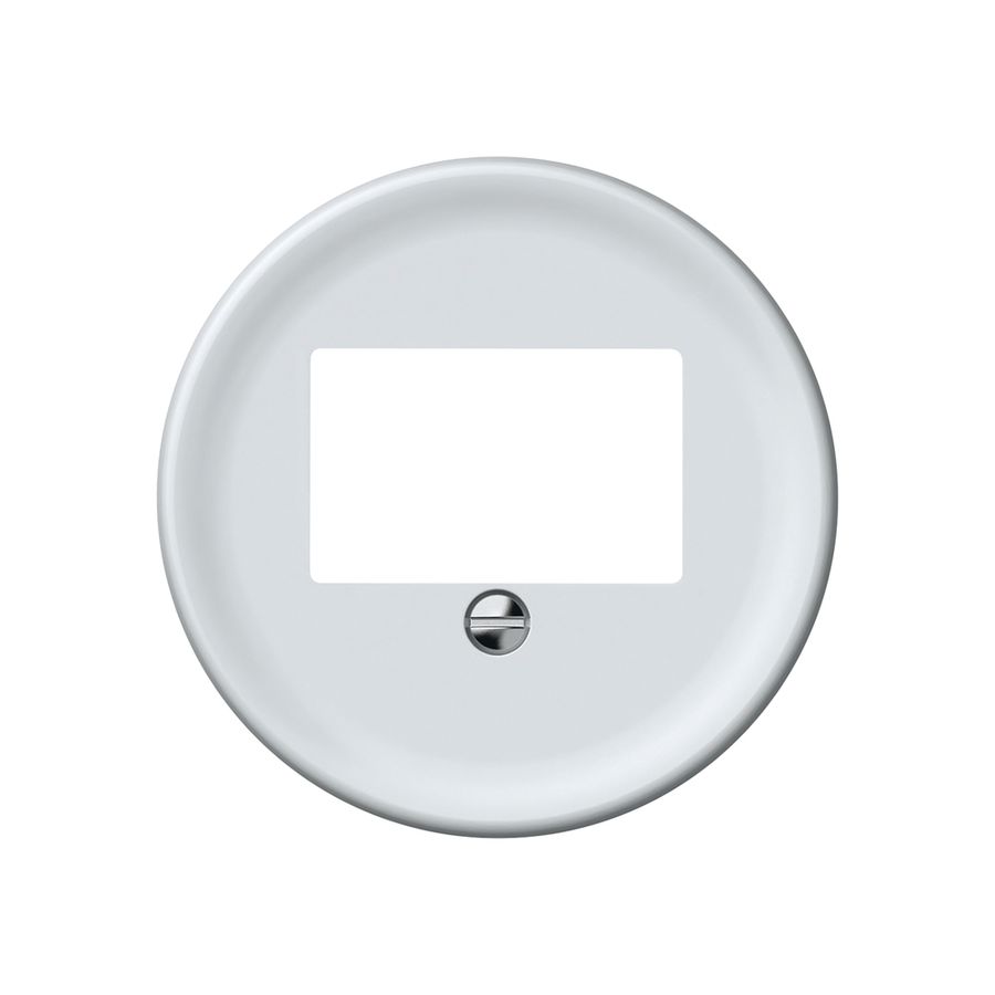 Frontset origin 1×TT83-, DSL-, oder RJ45-Dose weiss