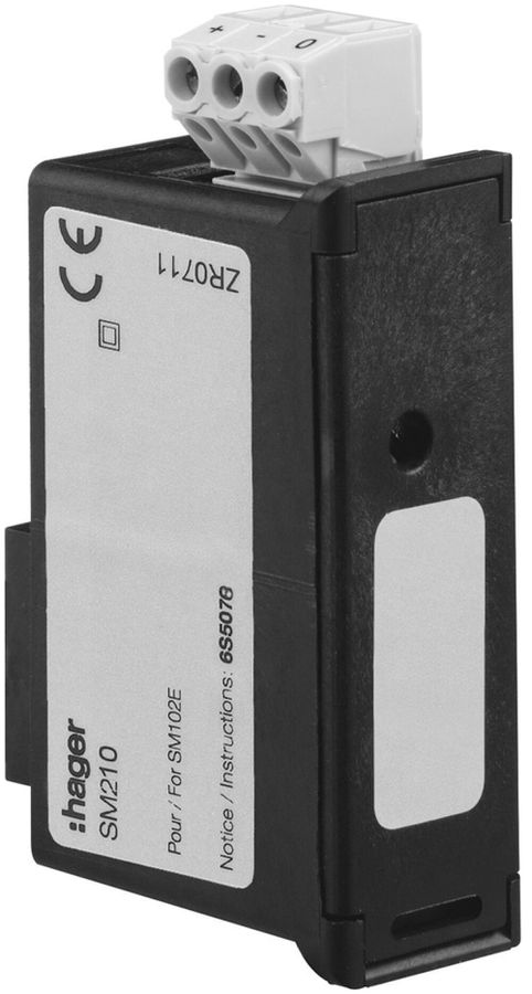 Kommunikationsmodul Hager für SM102E, RS485 Jbus/Modbus